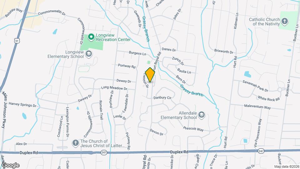 2014 Trenton Dr Map and Location Details