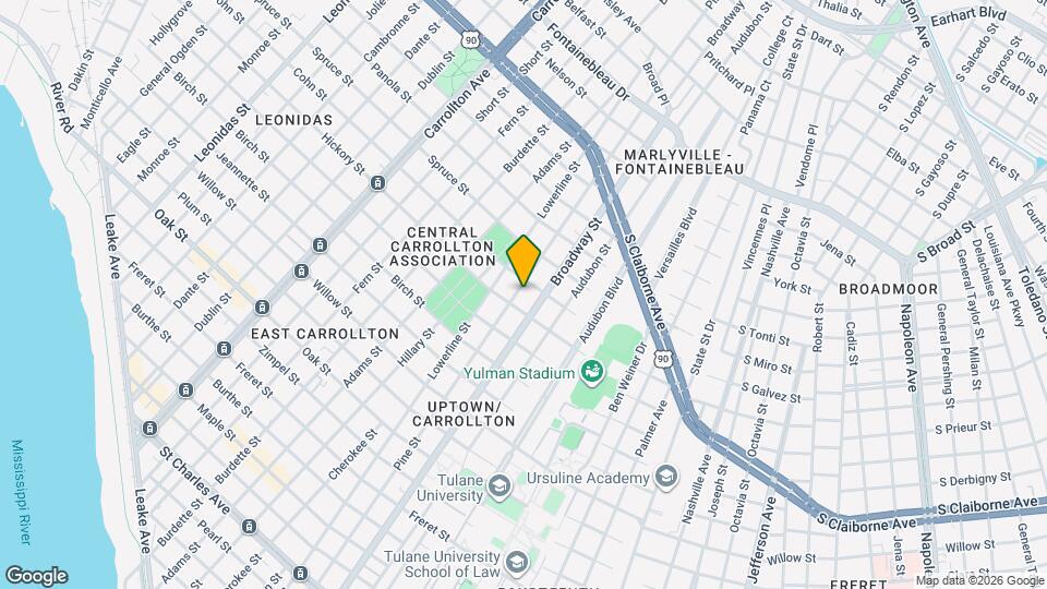 1825 Pine St Mapa y Detalles de la Ubicación