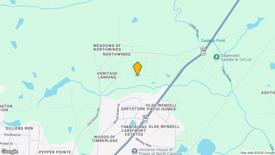 1504 Rhodes Pond St Map and Location Details