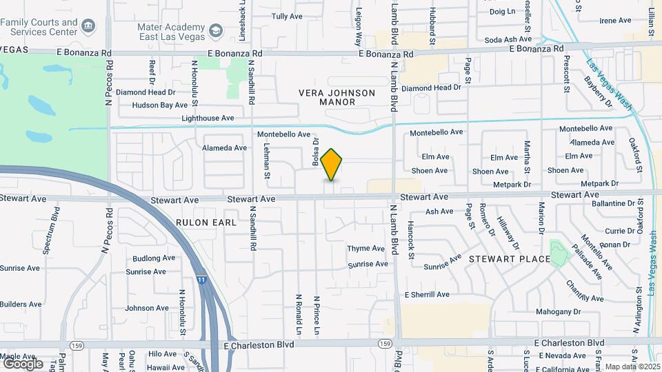 4221 E Stewart Ave Mapa y Detalles de la Ubicación
