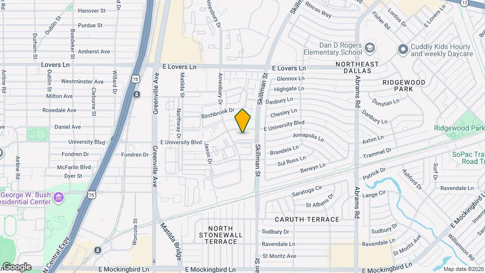 4819 Skillman St, Unit 4401 Map and Location Details