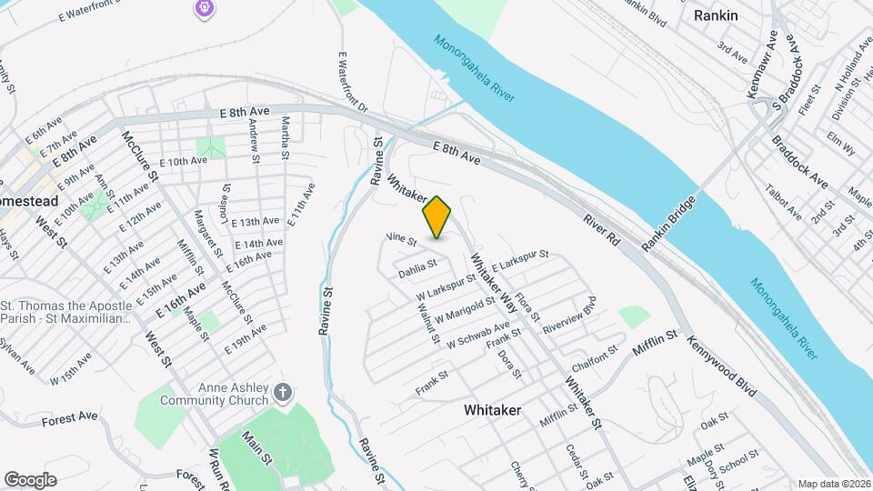 214 Vine St Map and Location Details