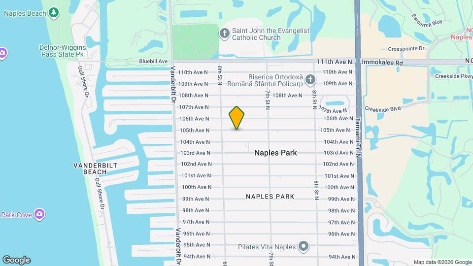 630 105th Ave N Map and Location Details