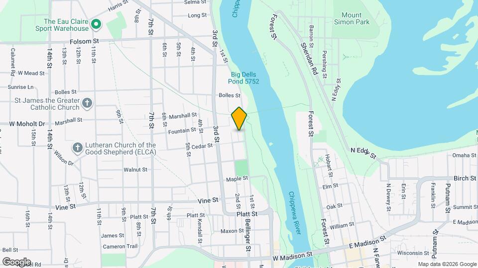 2302 1st St Map and Location Details