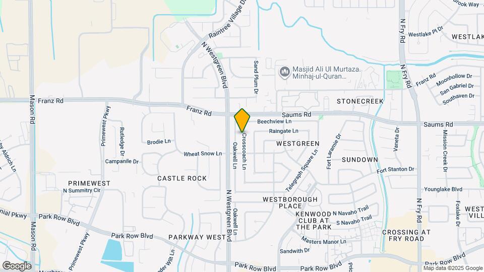 2203 Crosscoach Ln Map and Location Details