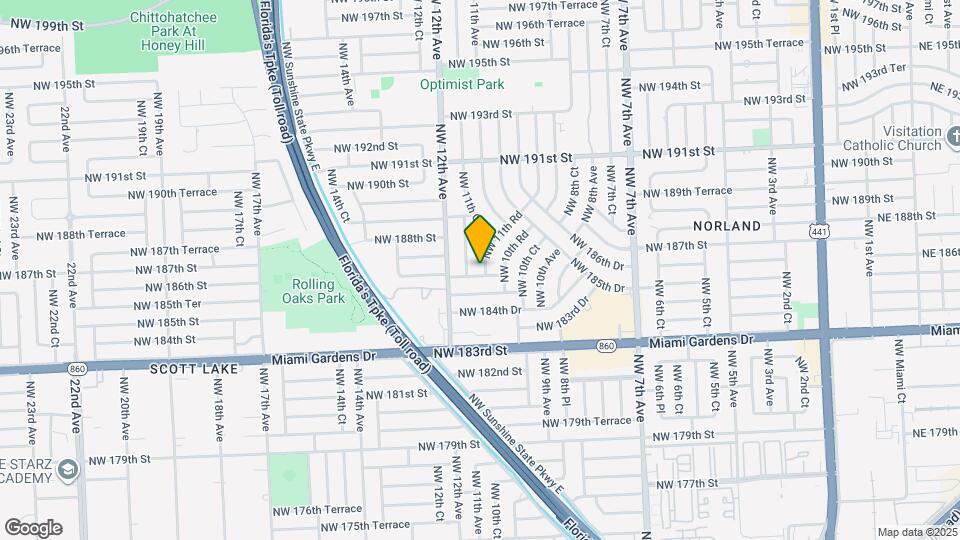 18600 NW 11th Rd Map and Location Details
