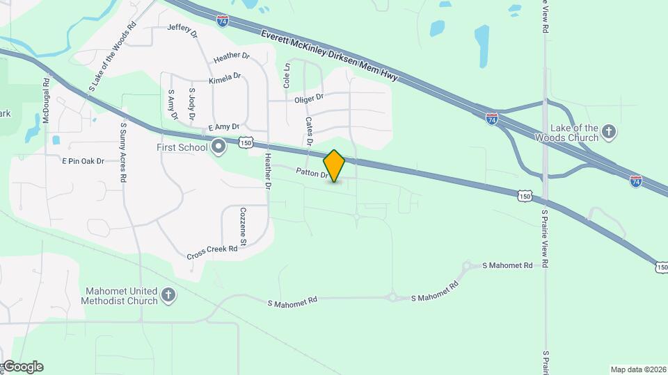 1608 Delane Dr Map and Location Details