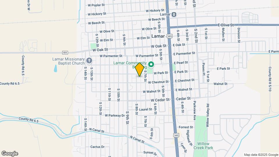 705 S 8th St, Unit UnitA Map and Location Details