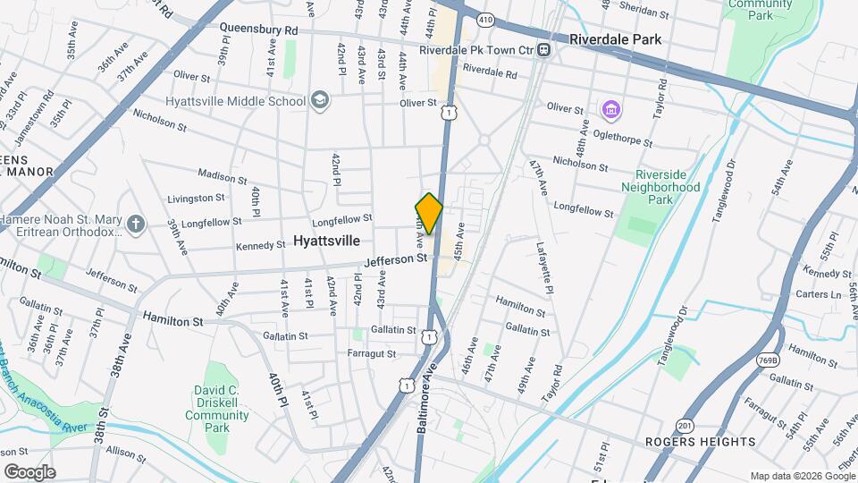 5503 44th Ave Map and Location Details