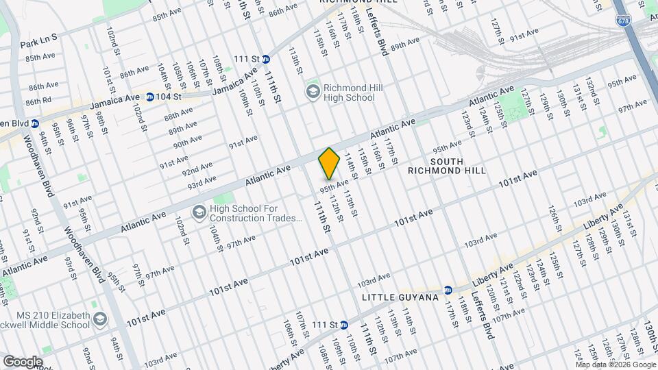 112-01 95th Ave Map and Location Details