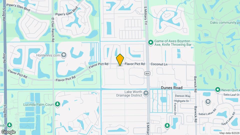 12772 Anthorne Ln Map and Location Details