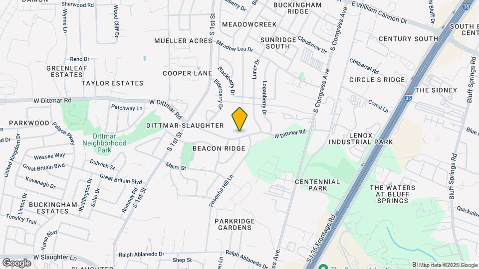 408 W Dittmar Rd Map and Location Details