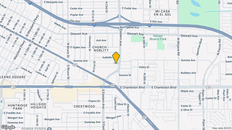 2408 Sunrise Ave Mapa y Detalles de la Ubicación
