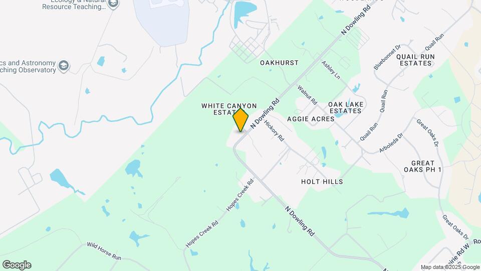 11106 N Dowling Rd Map and Location Details