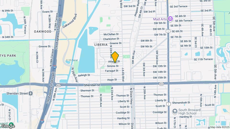 2237 Simms St Map and Location Details