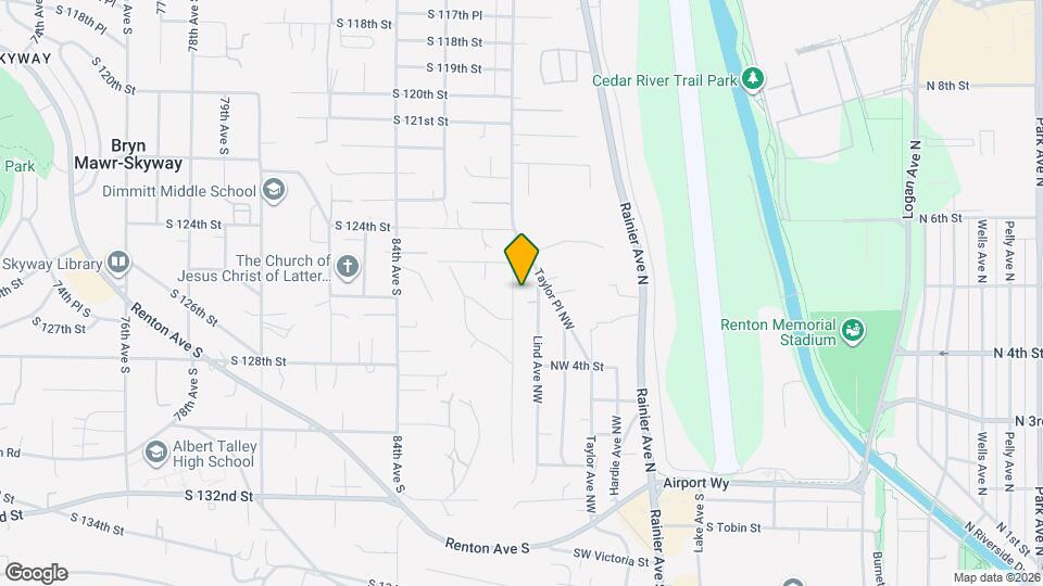 500 Stevens Ave NW Map and Location Details