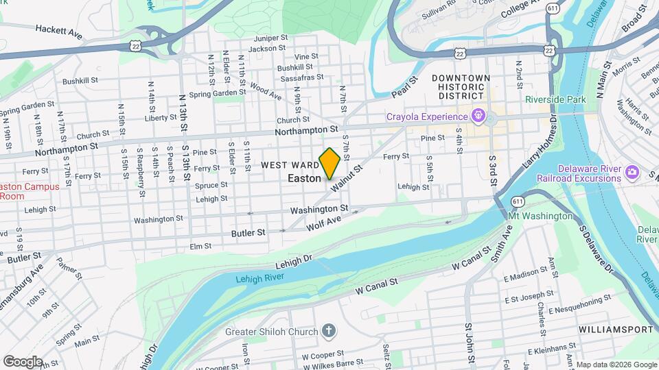 731 Lehigh St Map and Location Details
