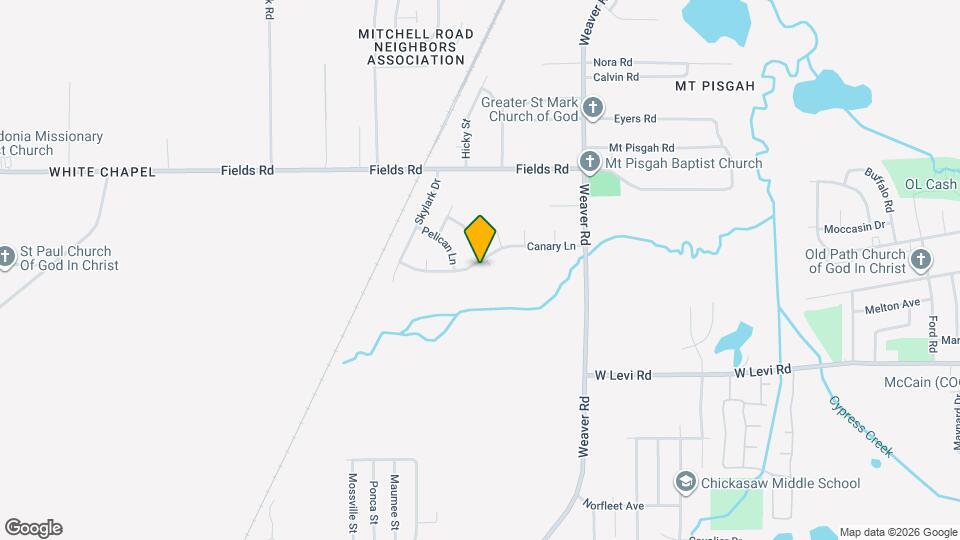 1111 Canary Ln Map and Location Details