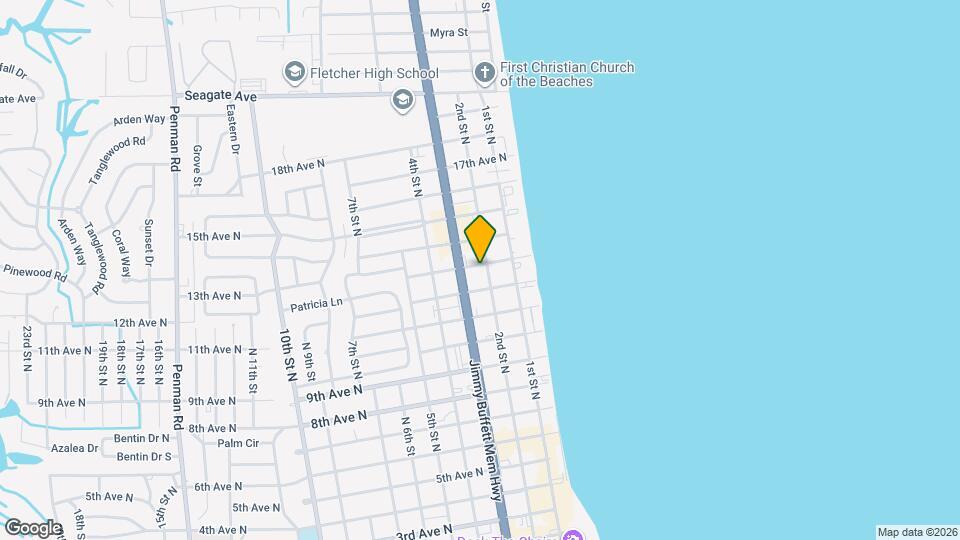 210 13th Ave N Map and Location Details