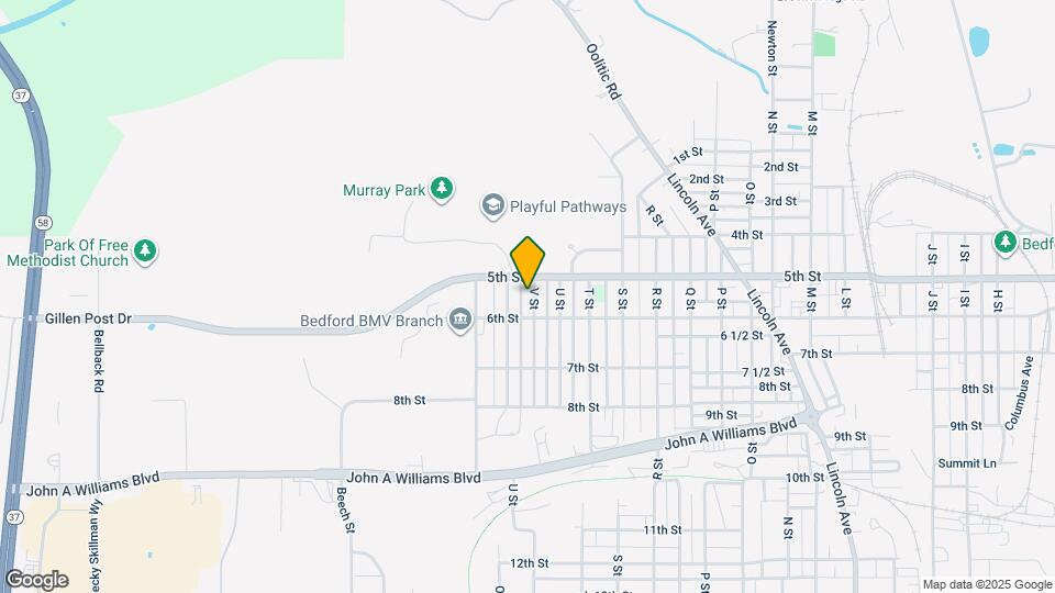 517 V St Map and Location Details