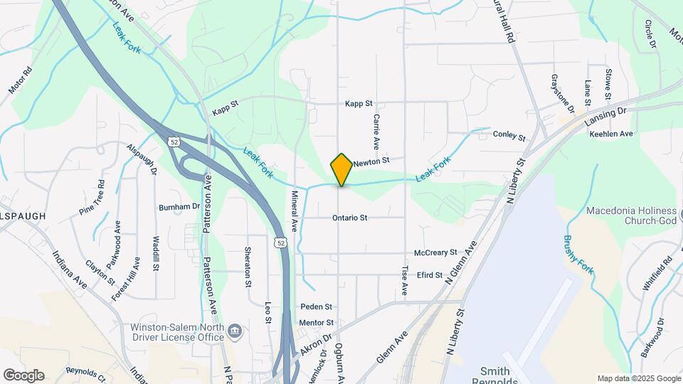 4229 Ogburn Ave Map and Location Details