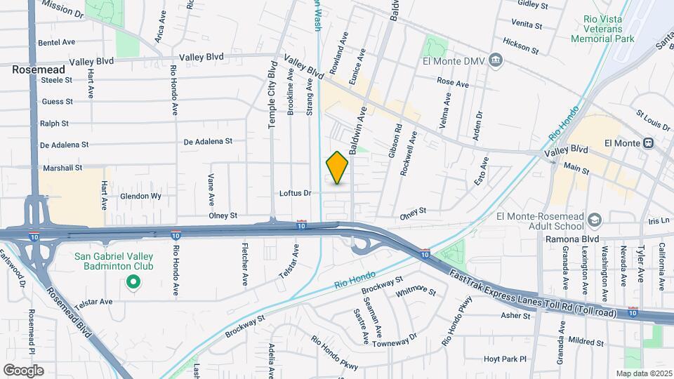 9847 Loftus Dr-Unit -A Map and Location Details