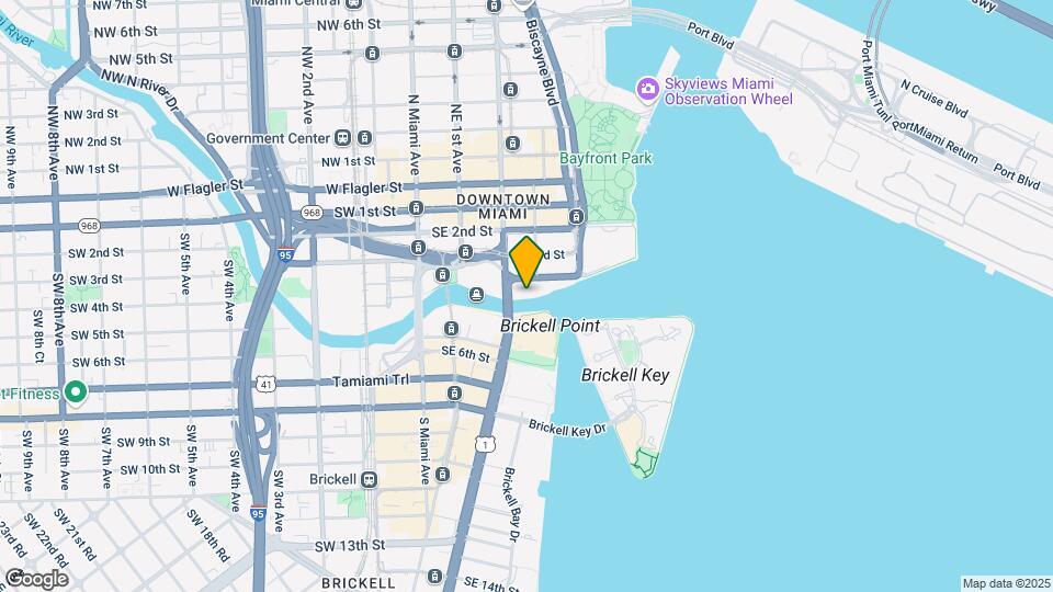 200 Biscayne Blvd Mapa y Detalles de la Ubicación