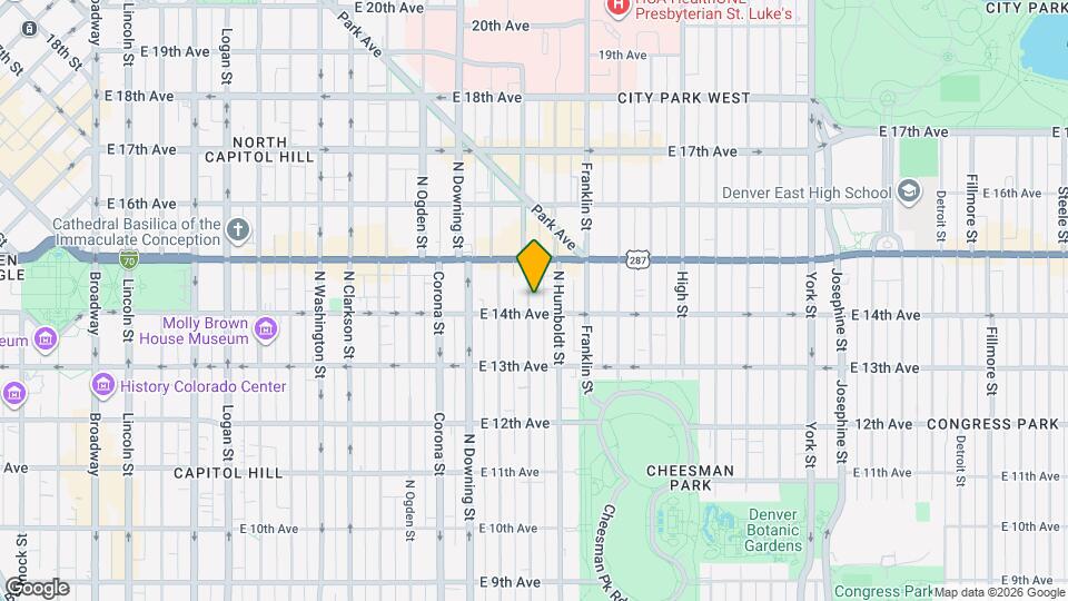 1400 Lafayette St, Unit SI ID1341157P Mapa y Detalles de la Ubicación