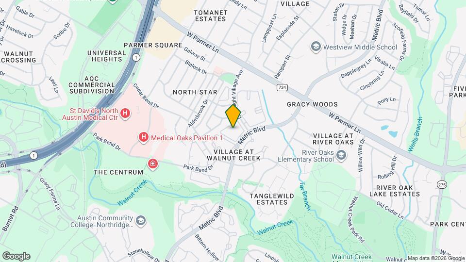 12330 Metric Blvd, Unit 3111 Map and Location Details