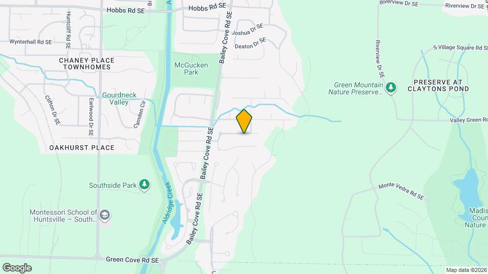 1211 Shadow Ridge Dr SE Mapa y Detalles de la Ubicación