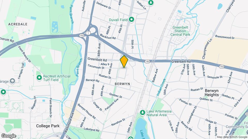 4915 Tecumseh St Map and Location Details