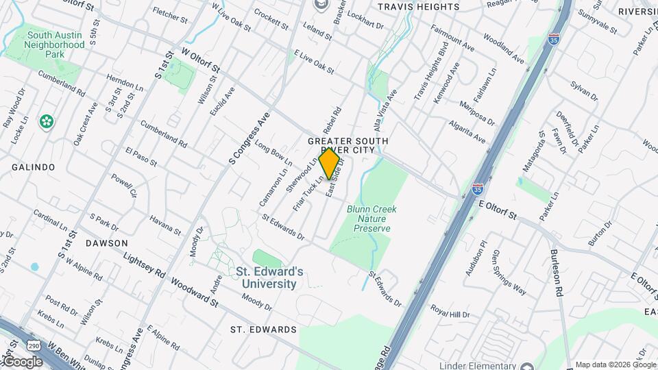 2506 East Side Dr Map and Location Details