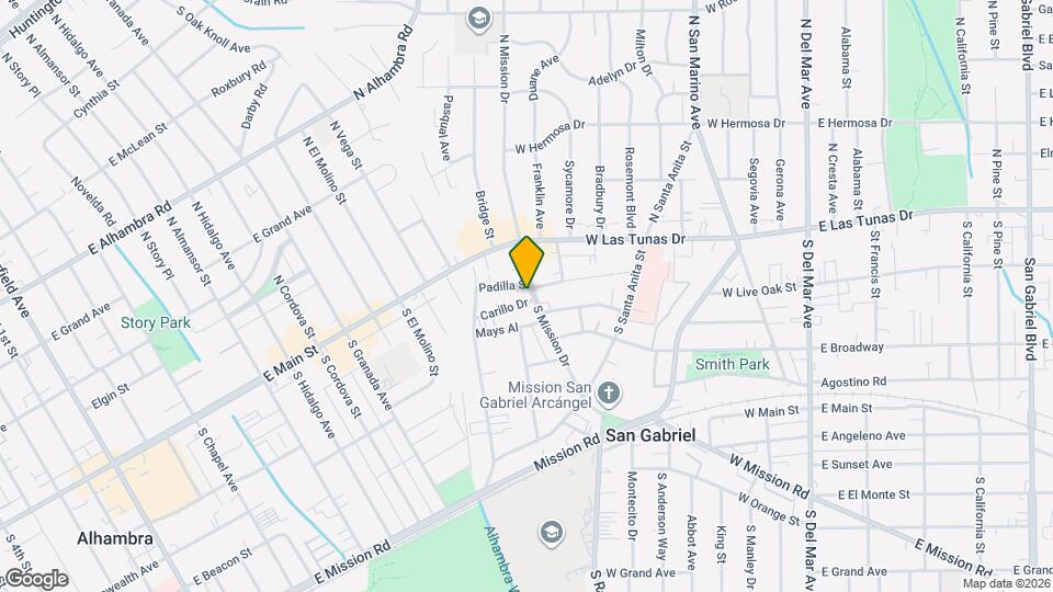 207-209 S Mission Dr Map and Location Details