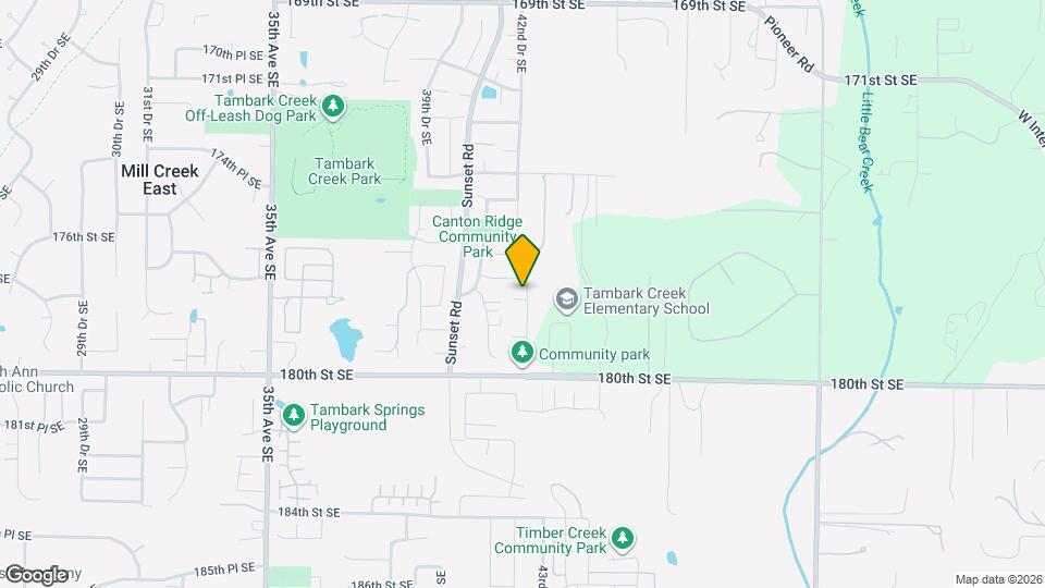 17708 42nd Ave SE Map and Location Details