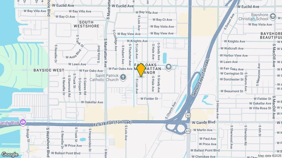 4511 S Cameron Ave Map and Location Details