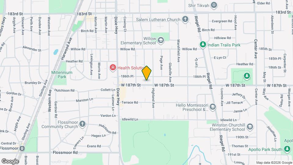 1822 W 187th St, Unit D22 Map and Location Details