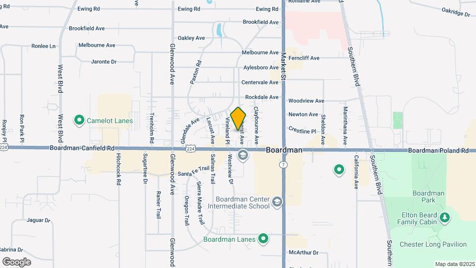 7210 Amherst Ave Map and Location Details