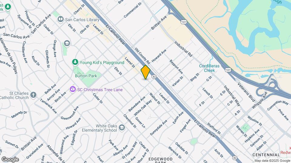 1364 Laurel St Mapa y Detalles de la Ubicación