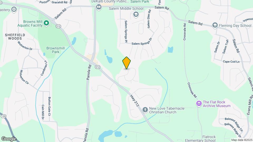 3791 Eagle Woods Cir Map and Location Details