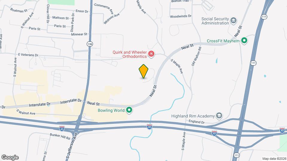 1375 Belfair St Map and Location Details