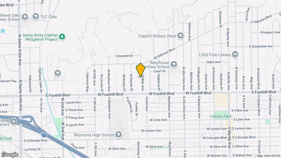 147 El Nido Ave Mapa y Detalles de la Ubicación