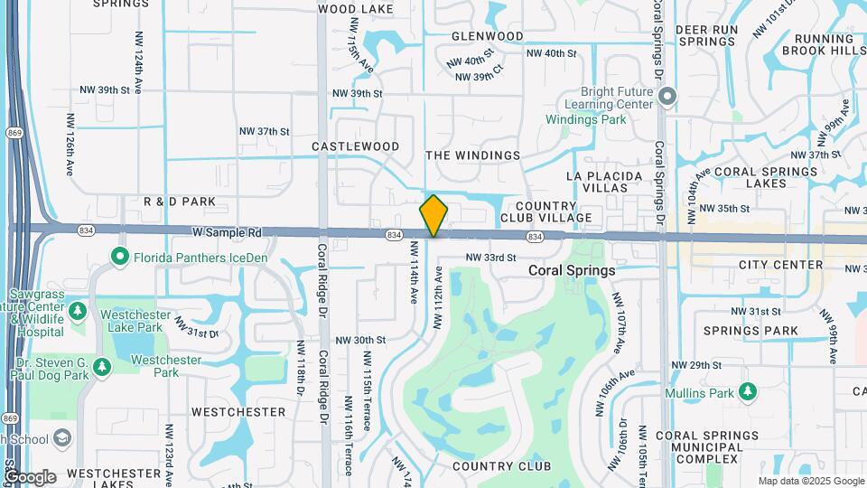 11300 W Sample Rd Map and Location Details