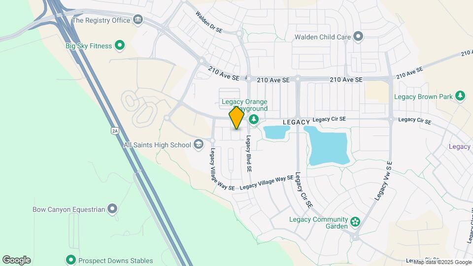 215 Legacy Blvd SE Map and Location Details