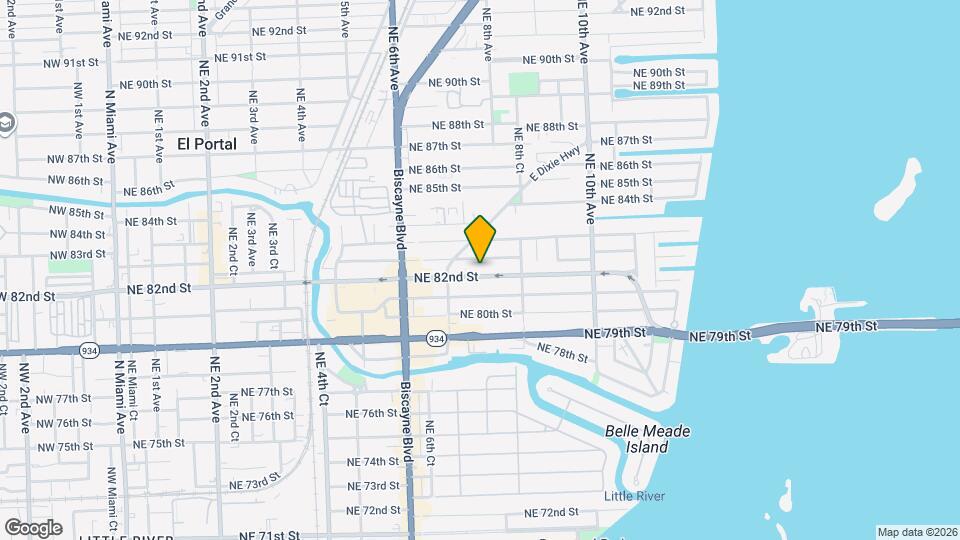 749 NE 82nd St Map and Location Details