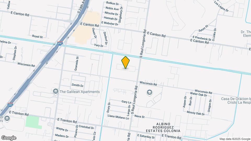 2208 E San Andrea St Map and Location Details