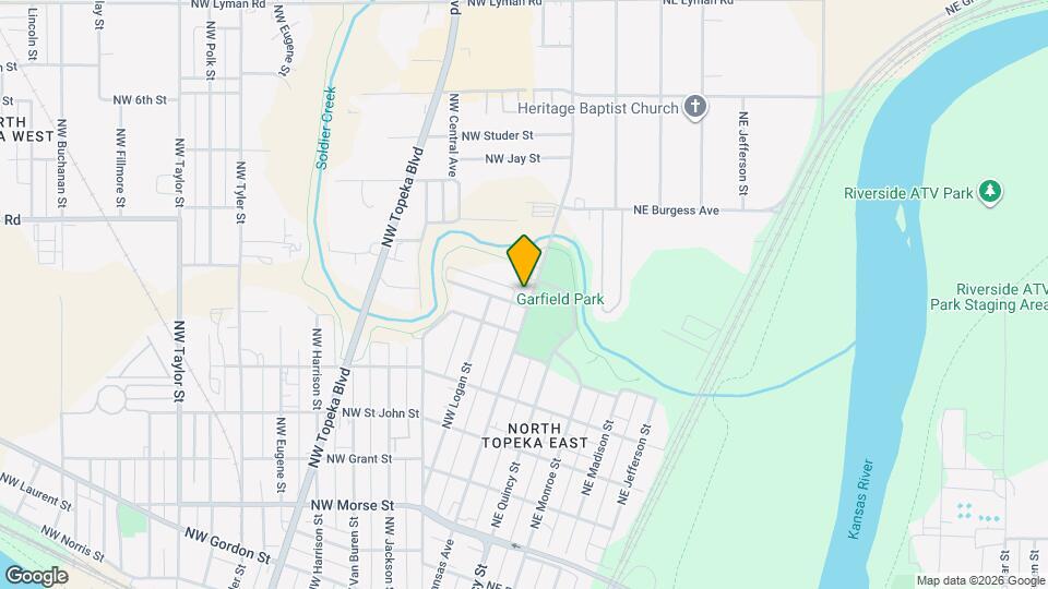 1709 N Kansas Ave Mapa y Detalles de la Ubicación