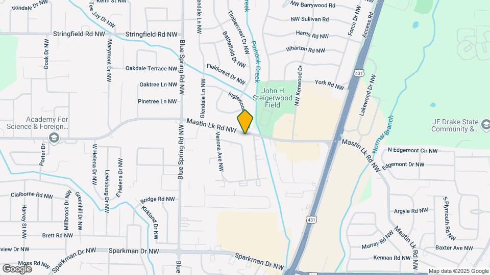 2403 Mastin Lake Rd NE Map and Location Details