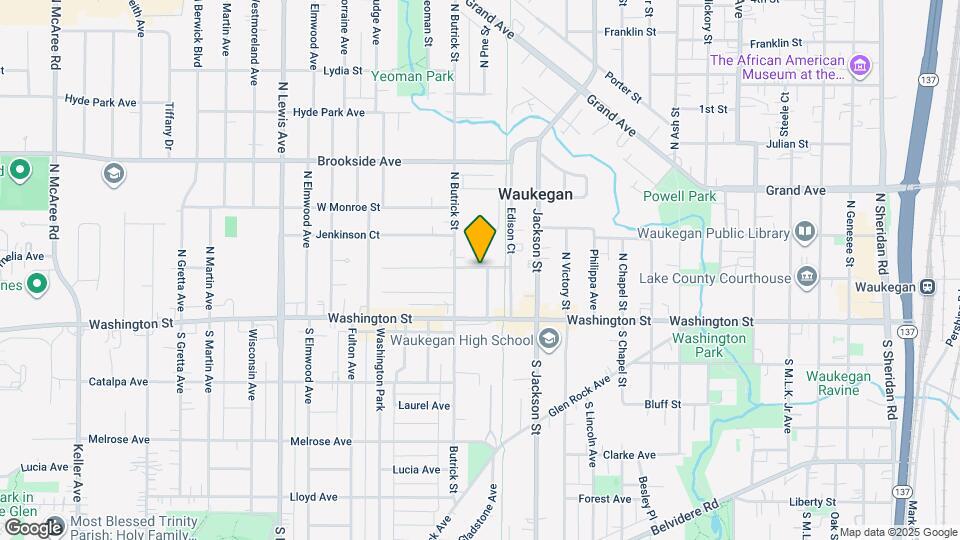 42 Jefferson Ave Map and Location Details