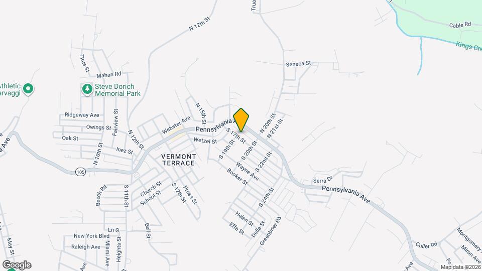 205 S 17th St Mapa y Detalles de la Ubicación