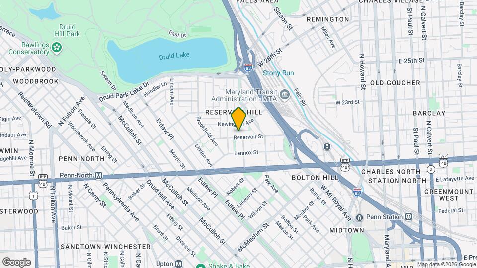 748 Reservoir St Map and Location Details